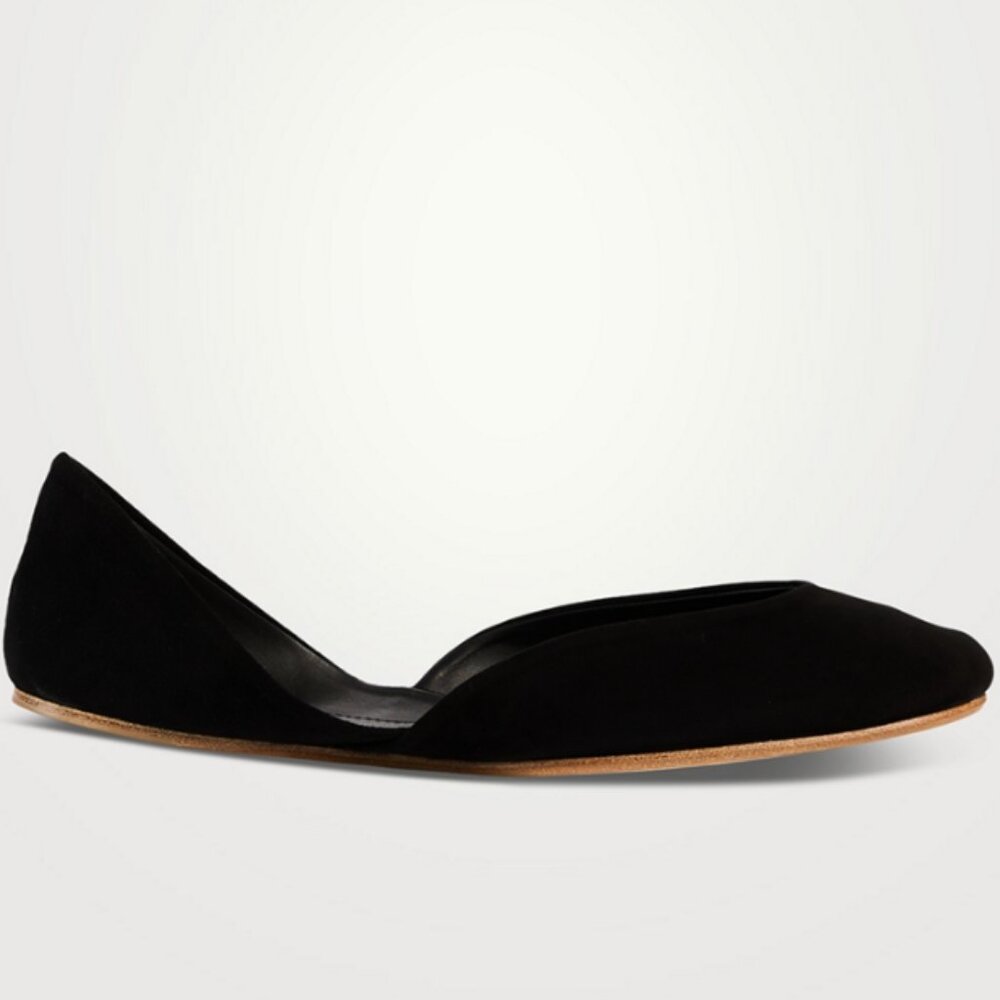 BNWT AW24 THE ROW GEMMA SUEDE BALLET FLATS 37 - Picture 8 of 10